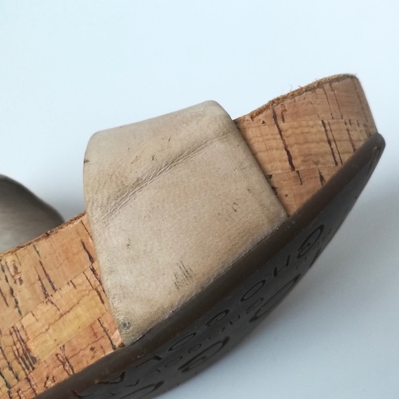 🆕 Chocolat Blu Neutral Nude Taupe Platform Sandal - Picture 5 of 5